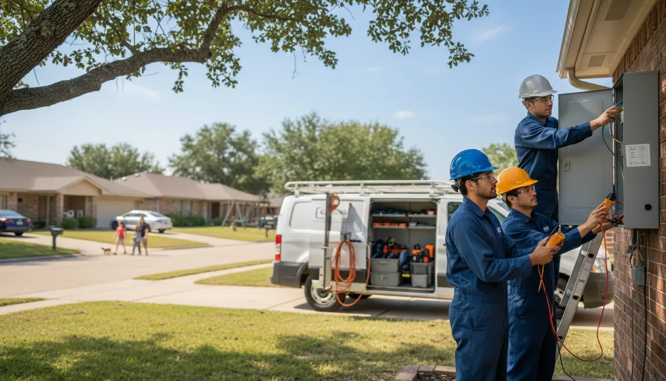 Certified electrician providing emergency electrical services in Maljamar, NM